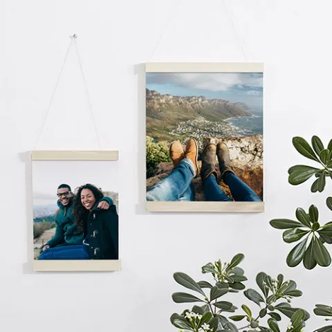 Vytvorte si DIY moderný vešiak na plagáty s KODAK MOMENTS a získajte personalizovaný darček za pár minút